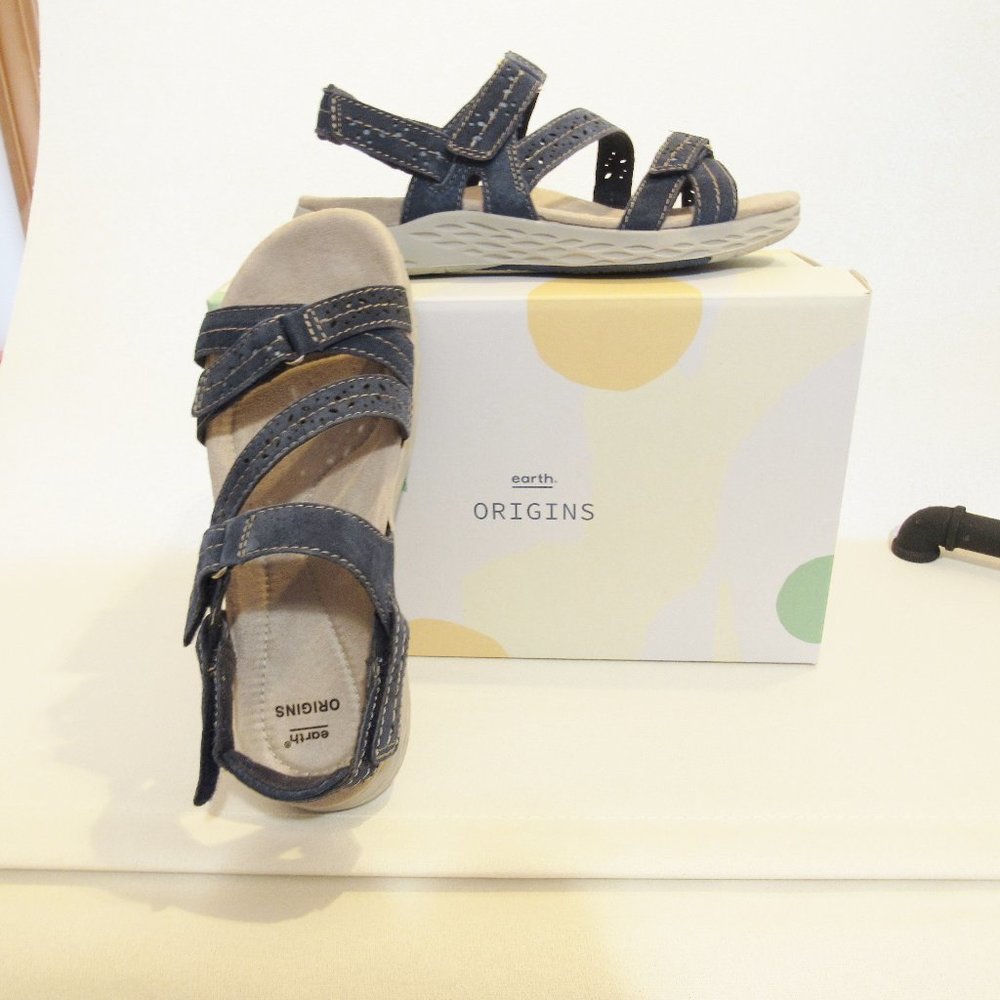 Earth Origins Suede Sport Sandals- Westfield Wendy - Picture 5 of 6